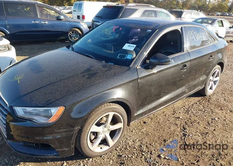 2015 Audi A3 2.0T Premium from USA, damaged, VIN WAUBFGFFXF1050352